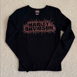 Harley-Davidson Women’s Black Long Sleeve Shirt
